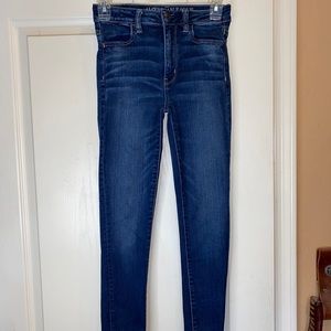 American Eagle High Rose Skinny Jeans